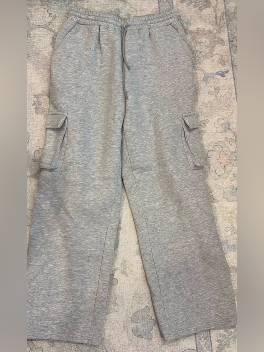 Princess Polly Gray Cargo Joggers - Light Heather Gray